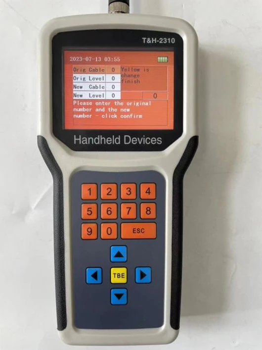 Handheld monitoring device show Handheld monitoring device show